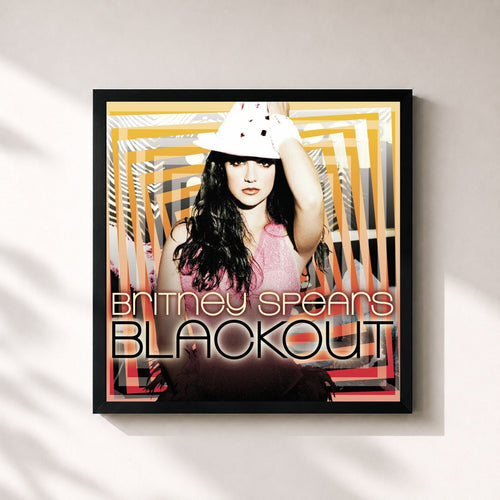 Britney Spears · Blackout — Affiche encadrée