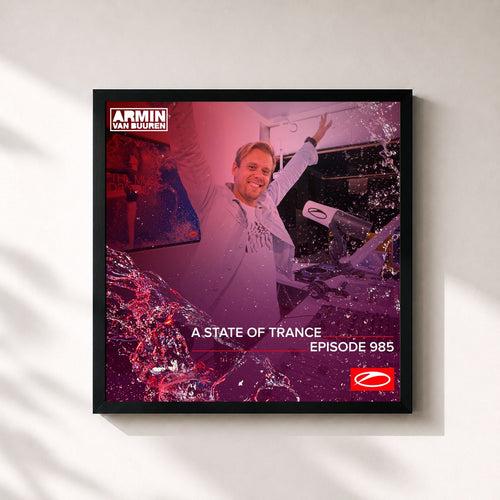 Armin van Buuren · ASOT 985 - A State Of Trance Episode 985 — Framed art print
