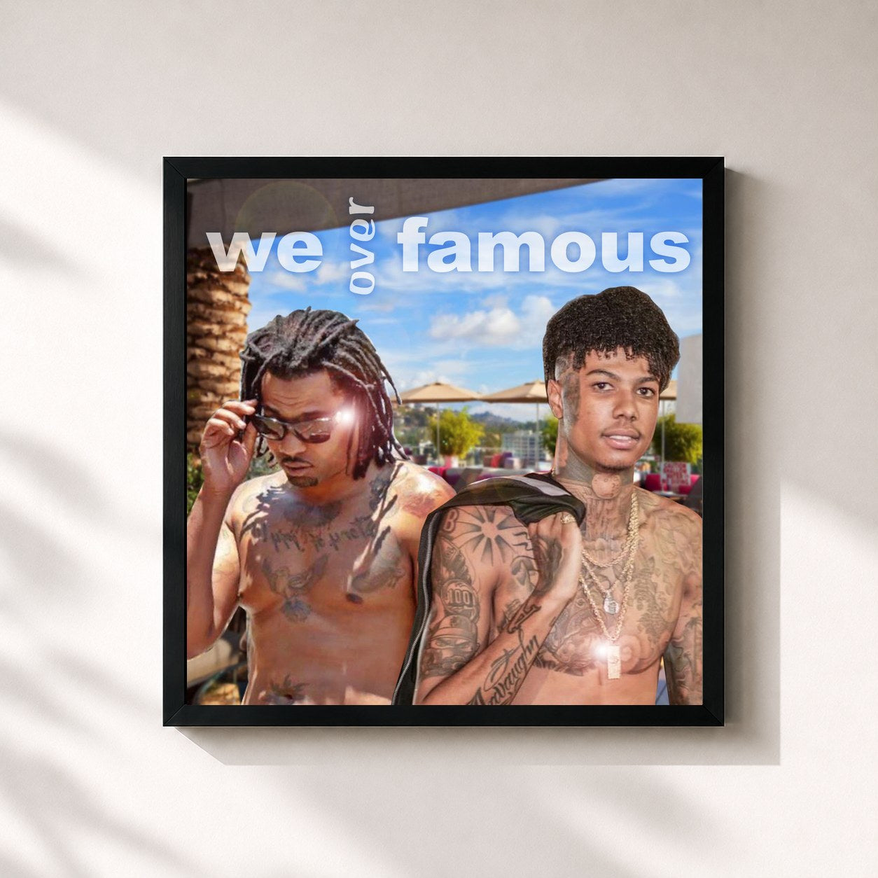 Blueface · We over Famous