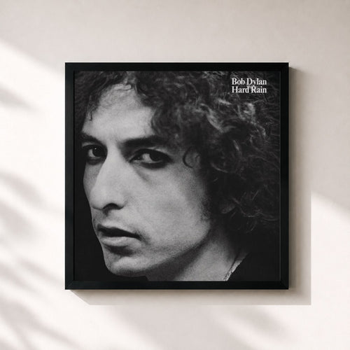 Bob Dylan · Hard Rain (Live) — Framed art print
