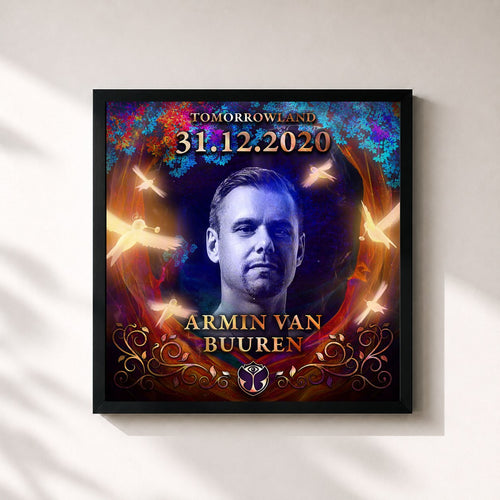 Armin van Buuren · Live at Tomorrowland (NYE 2020) — Stampa incorniciata