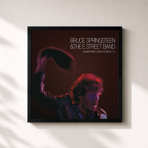 Bruce Springsteen · Hammersmith Odeon, London '75 — Gerahmter Kunstdruck