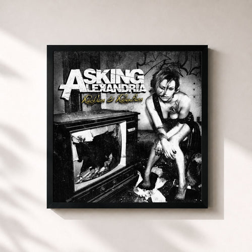 Asking Alexandria · Reckless And Relentless — Framed art print
