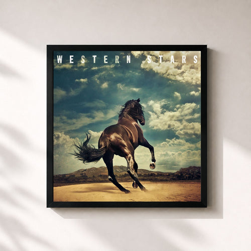 Bruce Springsteen · Western Stars — Affiche encadrée