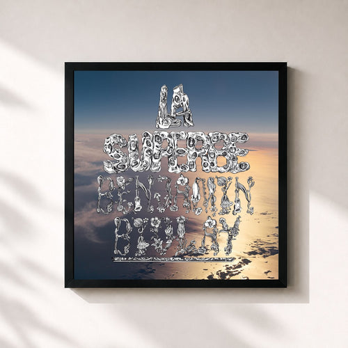 Benjamin Biolay · La Superbe — Gerahmter Kunstdruck