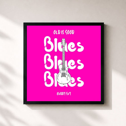 Buddy Guy · Old is Good: Blues (Buddy Guy) — Affiche encadrée