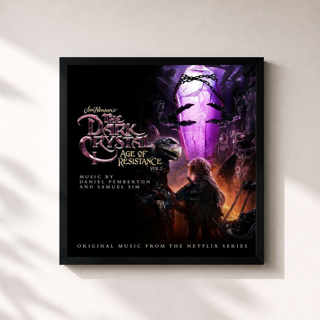 Tableau de l'album The Dark Crystal: Age of Resistance, Vol. 2 (Music from the Netflix Original Series) de Daniel Pemberton, imprimé et encadré en France