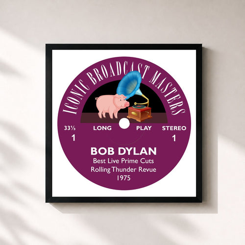 Bob Dylan · Best Live Prime Cuts, Rolling Thunder Revue 1975 (Live in 1975) — Framed art print