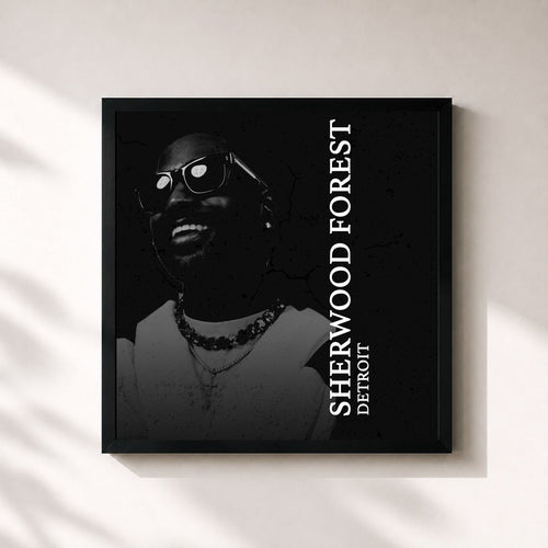 Big Sean · Sherwood Forest — Gerahmter Kunstdruck