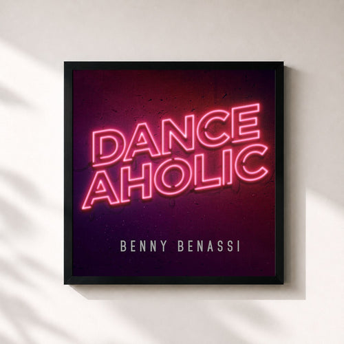Benny Benassi · Danceaholic — Gerahmter Kunstdruck