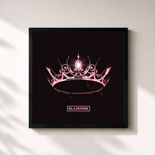 BLACKPINK · THE ALBUM — Gerahmter Kunstdruck