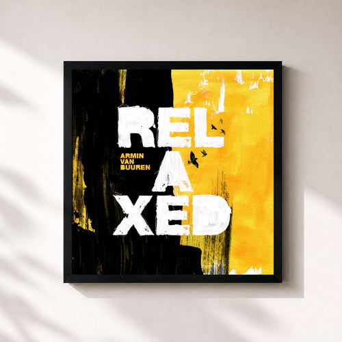 Armin van Buuren · RELAXED — Framed art print