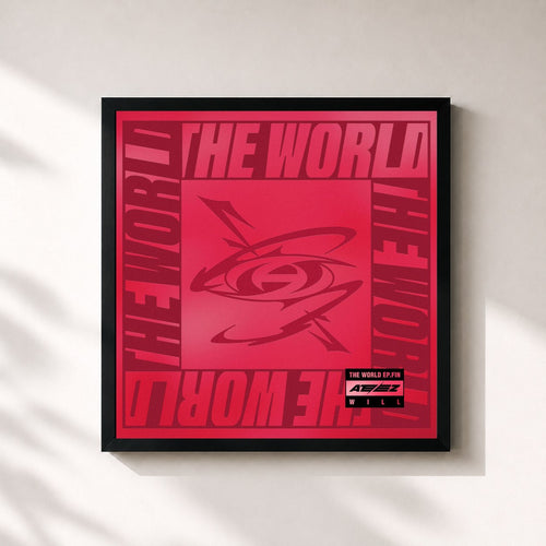 ATEEZ · THE WORLD EP.FIN : WILL — Framed art print