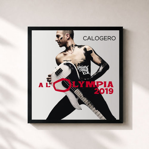 Calogero · Liberté chérie Tour (Live à l'Olympia - 2019) — Affiche encadrée