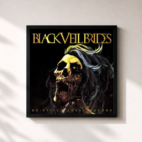 Black Veil Brides · Re-Stitch These Wounds — Framed art print