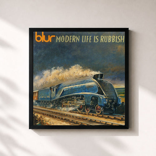 Blur · Modern Life Is Rubbish — Gerahmter Kunstdruck