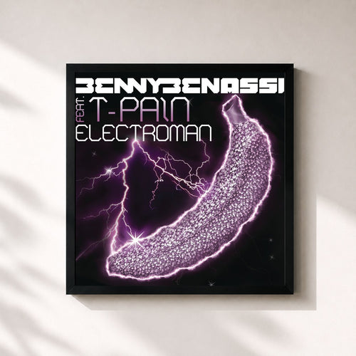 Benny Benassi · Electroman (feat. T-Pain) — Gerahmter Kunstdruck