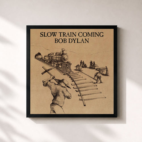 Bob Dylan · Slow Train Coming — Stampa incorniciata