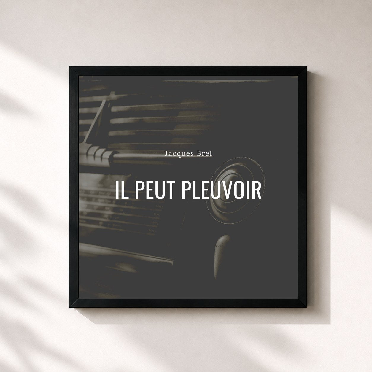 Jacques Brel · Il peut pleuvoir