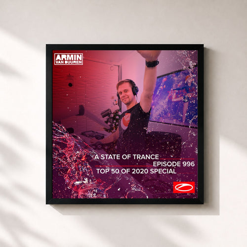 Armin van Buuren · ASOT 996 - A State Of Trance Episode 996 (Top 50 Of 2020 Special) — Stampa incorniciata