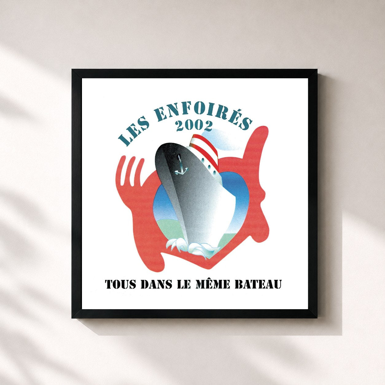 Les Enfoirés · Tous dans le même bateau (Live)