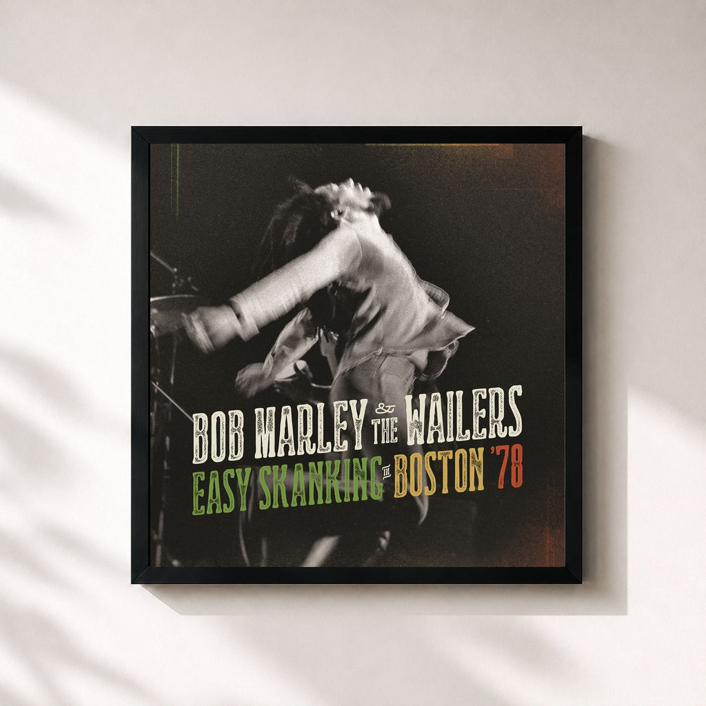 Tableau de l'album Easy Skanking In Boston '78 de Bob Marley & The Wailers, imprimé et encadré en France