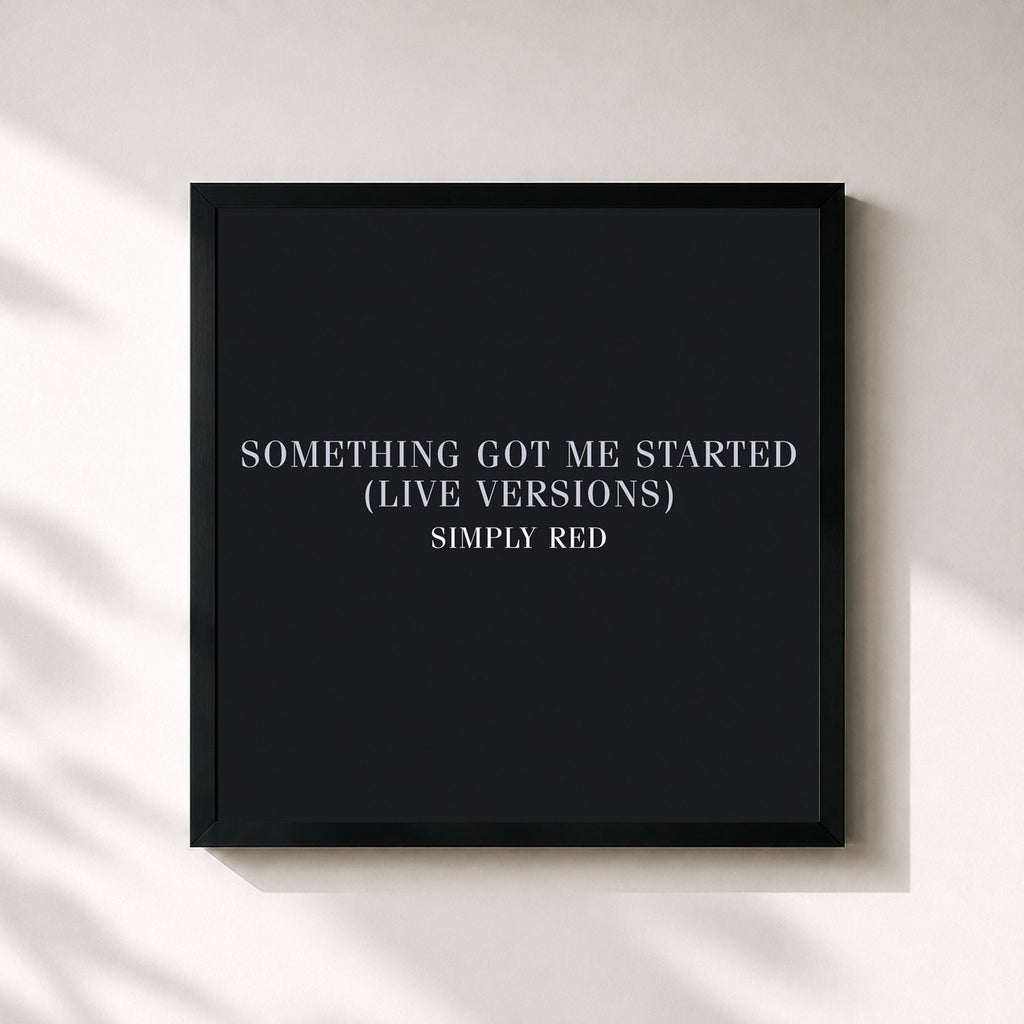Simply Red · Something Got Me Started: Live Versions Tour 2005