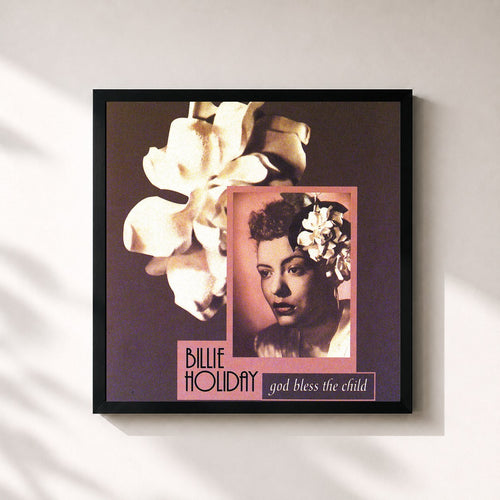 Billie Holiday · God Bless The Child — Affiche encadrée