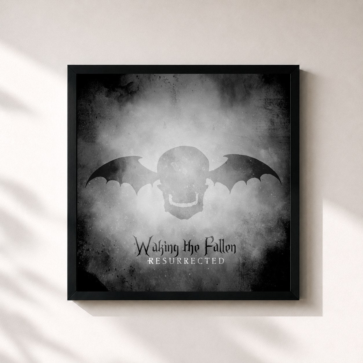 Tableau de l'album Waking The Fallen: Resurrected de Avenged Sevenfold, imprimé et encadré en France
