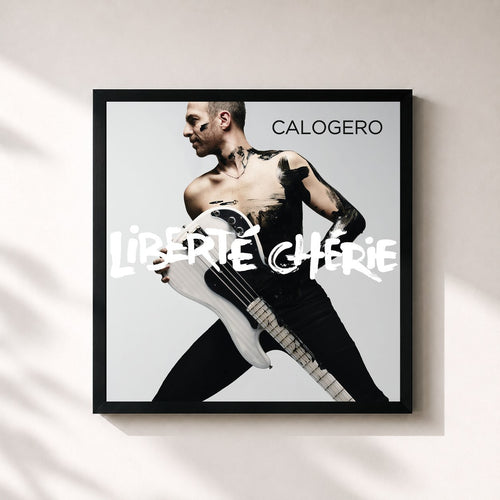 Calogero · Liberté chérie — Gerahmter Kunstdruck