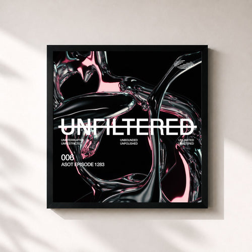 Armin van Buuren · UNFILTERED 006 — Framed art print