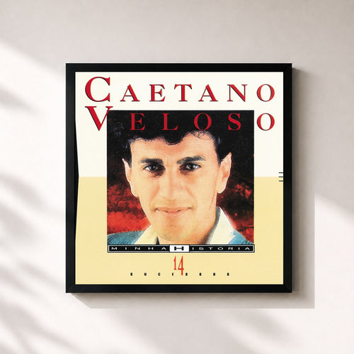 Caetano Veloso · Minha Historia — Affiche encadrée