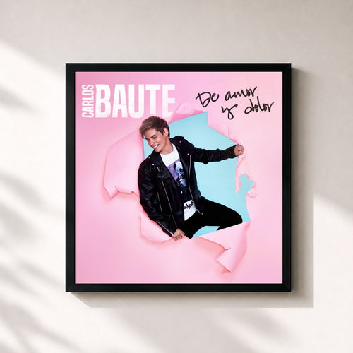 Carlos Baute · De amor y dolor — Affiche encadrée
