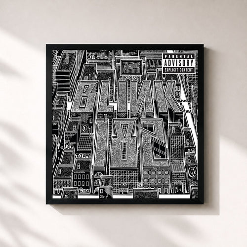 blink-182 · Neighborhoods (Deluxe Explicit Version) — Framed art print