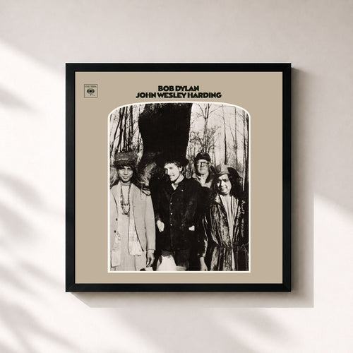 Bob Dylan · John Wesley Harding — Lámina enmarcada