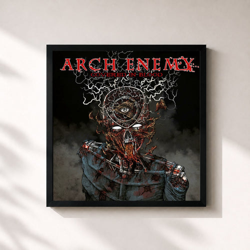 Arch Enemy · Covered In Blood — Gerahmter Kunstdruck