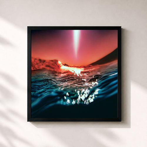 Bonobo · Fragments — Framed art print