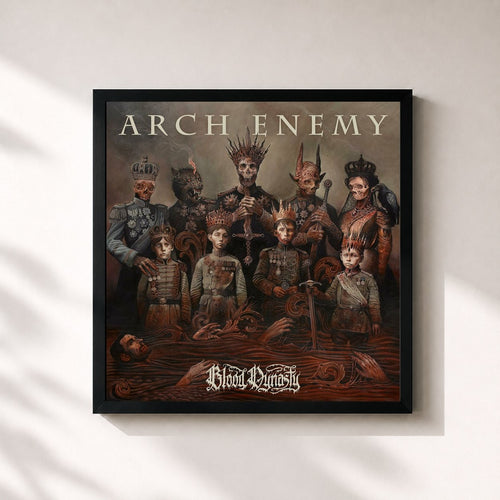 Arch Enemy · Blood Dynasty — Gerahmter Kunstdruck