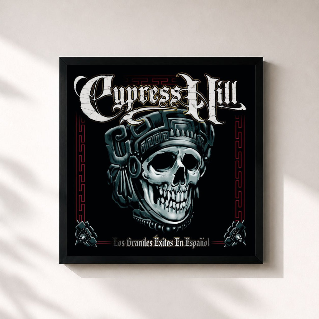 Tableau de l'album Los Grandes Éxitos En Español (Spanish Greatest Hits) de Cypress Hill, imprimé et encadré en France
