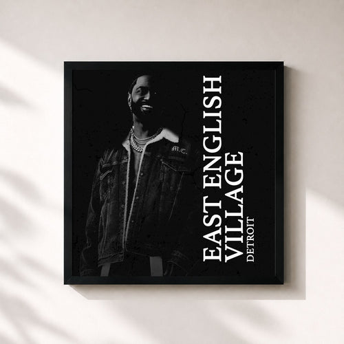 Big Sean · East English Village — Gerahmter Kunstdruck