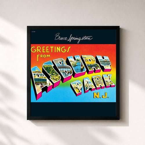 Bruce Springsteen · Greetings from Asbury Park, N.J. — Gerahmter Kunstdruck