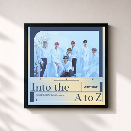 ATEEZ · Into the A to Z — Stampa incorniciata