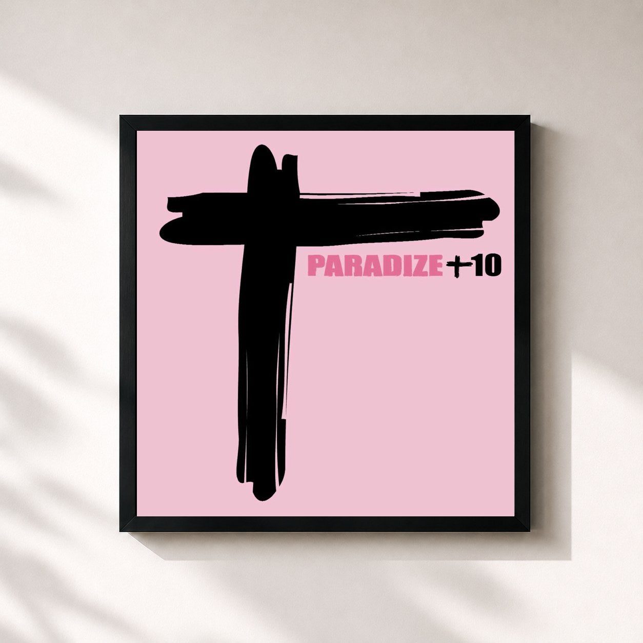 Tableau de l'album Paradize +10 - Edition Deluxe de Indochine, imprimé et encadré en France
