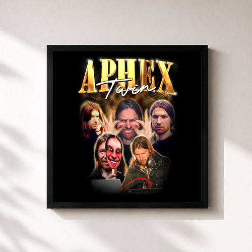 Aphex Twin · Music From The Merch Desk (2016 - 2023) — Gerahmter Kunstdruck