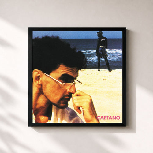 Caetano Veloso · Caetano — Gerahmter Kunstdruck