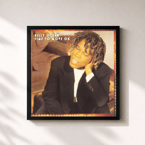 Billy Ocean · Time to Move On — Gerahmter Kunstdruck