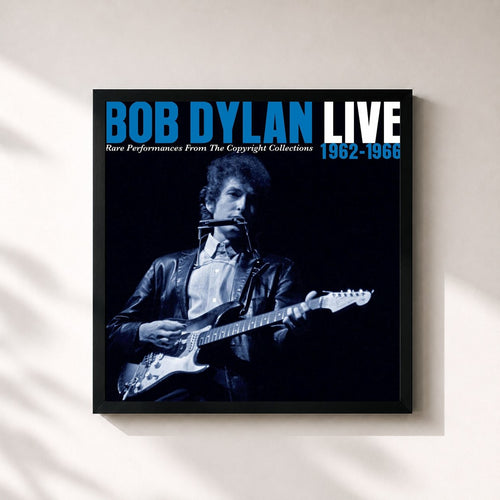 Bob Dylan · Live 1962-1966 - Rare Performances From The Copyright Collections — Lámina enmarcada