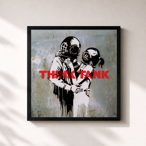 Blur · Think Tank — Gerahmter Kunstdruck