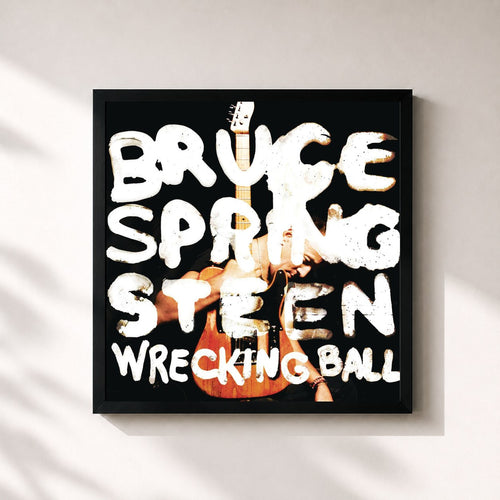 Bruce Springsteen · Wrecking Ball — Gerahmter Kunstdruck