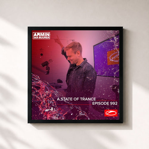 Armin van Buuren · ASOT 992 - A State Of Trance Episode 992 — Framed art print